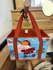 Trader Joe’s Stand-Up Collapsible Grocery Tote Bag Limited 6 Gal