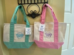 Trader Joe’s Pastel Canvas Totes (2) & Insulated Bag (1) – 3 bags total.