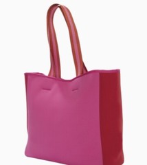 Summersalt Neoprene Beach Tote in Pink/Red New with Tags