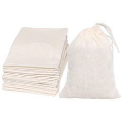 Limko Cotton Bags Muslin Sachet 10 Count (Pack of 1), 3×4 Inch 10 Pack