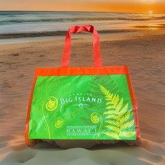 Big Island Candies Hawaii Original Reusable Grocery Shopping Gift Bag New 9×12”