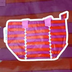 Marimekko ✕ IKEA BASTUA Reusable Shopping Bag, Pink ** LIMITED EDITION ** NWT