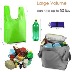 Sturdy Polyester Shopping Bags Bulk Pack – Reinforced Seams