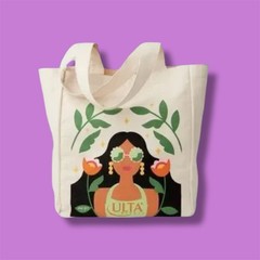 Ulta Beauty Tote Bag 100% Recycled Cotton Totally Conscious X Steffi Lynn Tsai 2
