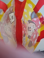 Minnie Mouse Reusable Shopping Tote Bag Size 3x12x13″ Disney