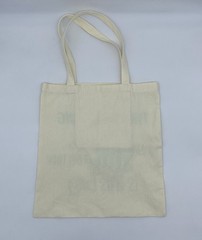 Reusable Cream Black Cotton Light Weight Canvas Tote Bag Funny Sarcastic