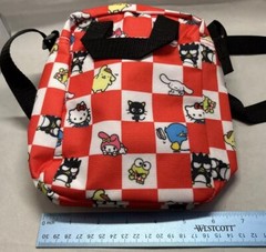 Hello Kitty & Friends Zippered 8″ Adjustable Nylon Bag by Fast Forward New York