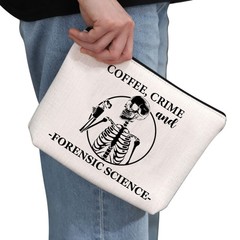 G2TUP Forensic Scientist Gift Coffee Crime And Science White Bag