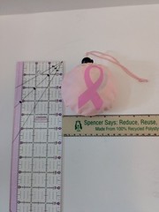 Pocket Foldaway Bag Breast Cancer Awareness Pink Grocery Errands Reusable On Go