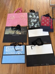 GUCCI Authentic Multicolor Paper Shopping Tote Bags 9-piece #48