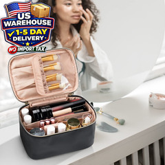 Makeup Bag Toiletry Bag Portable Cosmetic Bag Large Capacity Travel Organizer