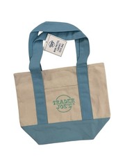 BRAND NEW Trader Joe’s 2026 Pastel Spring Canvas Mini Tote Bag Set of 4 NWT