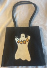 Boo Ghost Halloween Reusable Bag