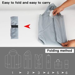 10 Pack Large Foldable Reusable Shopping Bags with Handles Assorted Colors