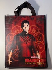 Disney Store Marvel Shang-Chi Ten Rings Tote Bag – Open Dimensions are 13x15x6in