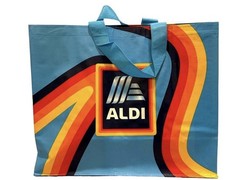 ALDI Reusable Grocery Shopping Bags Multi Color (Pack of 4) New With Tags