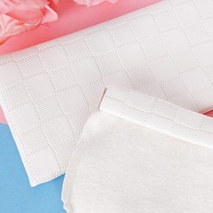 3PCS Small Makeup Bag for Purse,Mini Waterproof Leather Portable White