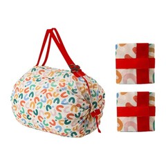 2PCS Travel Shoulder Bag Reusable Grocery Bags Foldable Shopping Bags Waterpr…