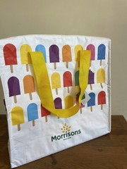 Morrisons Supermarkets United Kingdom Insulated Cool Hot Bag NWT Rare in USA
