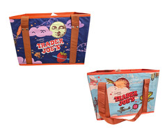 Trader Joe’s Stand-Up Collapsible Grocery Tote Bag (New Just Release) 1 Bag