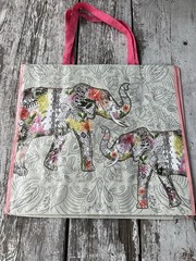 EXTRA LARGE ELEPHANTS 🐘 NWT 100% REUSABLE TJX ~SHOPPING~TOTE~GIFT~BAG