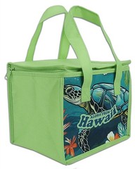 Hawaiian insulated Cooler Lunch Eco Tote Shopping Bag Hot Cold Hawaii Turtle New