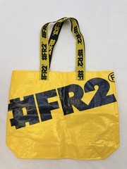 #FR2 Fxxing Rabbit Original From Japan Yellow Reusable Bag with Black Print