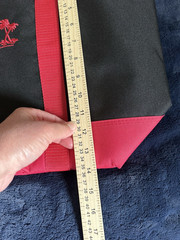 Trader Joe’s LARGE Tote Red/black~INSULATED~ 7 Gallon Reusable Bag Cooler *NEW*