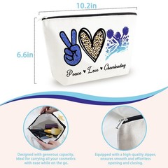 Yoxiumi Cheerleader Gifts for Women Cheerleading 25*17cm, white-Cheerleading