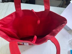 Lancôme Large Foldable Tote Nylon Reusable Grocery Shopping Tote Purse Hand Bag