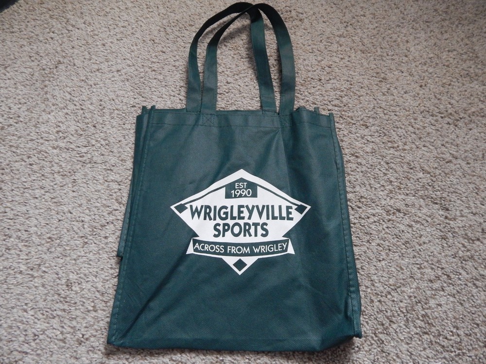 Wrigleyville Sports Wrigley Field Cubs Reusable Eco Friendly Shopping Tote Bag