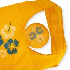 Walmart Hawaii Hibiscus Reusable Shopping Pocket Bag Tote Grocery Exclusive NEW