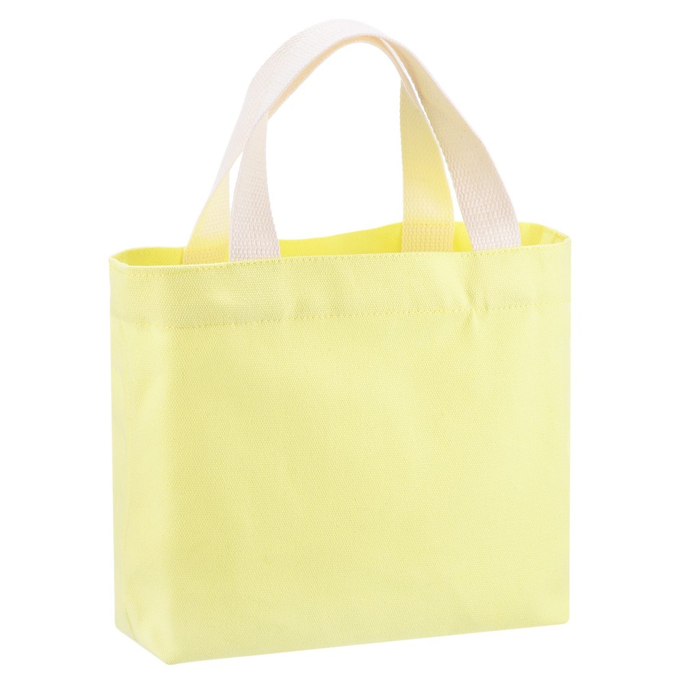Small Canvas Tote Bag for Women for XY, 28x5x18 cm, Yellow