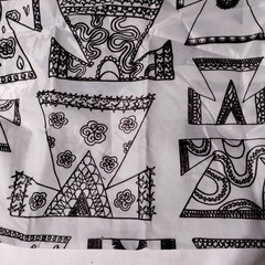 Ikea Karismatisk Black/White Foldable Shopping Bag Stocking Filler