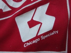 Vtg Kmart cloth TOTE BAG / BACKPACK Chicago Specialty “A Touch of Magic” promo