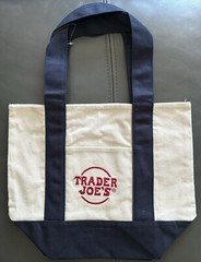 New Trader Joe’s Discontinued Mini Canvas Tote Bags 6-pack Mixed Colors