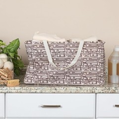 Durable Polyester Canvas Utility Tote Large Capacity Multipurpose Storage Bag US
