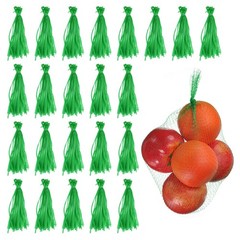 150pcs 12 Inch Reusable Produce Mesh Bag, Green