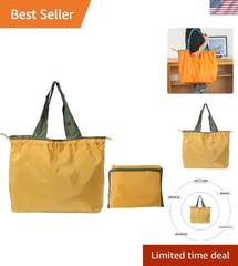 Everyday Use Reusable Shopping Tote – Large Capacities, Compact & Stylish Design