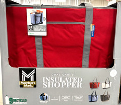 Sam’s Club Cooler Tote 25×17 Insulated Shopping Bag Shopper ORANGE BLUE RARE NEW