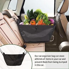 Car Seat Organizer – Large Capacity Passenger Seat Storage Travel Bag,