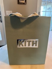 Kith Light Blue Teal Empty Shopping Bag Brand New Never Used From Paris France