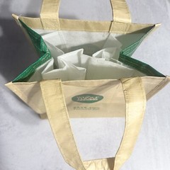 Reusable Shopping/Wine Bag Holders Lot of 3
