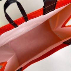 Baltimore Orioles Baseball Orange + Black Reusable Shopping Tote Bag MLB NWT NEW