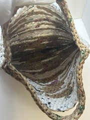 Handmade Eco-Friendly Shopping Bag Recycled Plastic Sustainable Grocery Tote