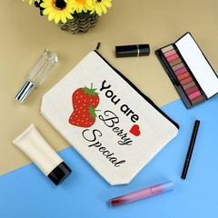 Strawberry Lover Gift Makeup Bag Fruit s,