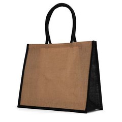 Milltown Merchants Jute Burlap Tote Bags – Reusable Burlap Bags – X Large
