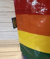 Ikea Storstomma Rainbow Pride Small Shopping Bag Tote