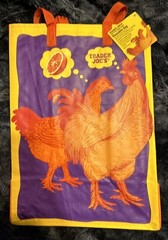 Trader Joe’s Mandarin Orange Chicken Reusable Shopping Bag New With Tags! RARE!