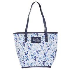 Reusable Fashion Canvas Shopping Tote Bag for Women: Trust in the Lord Inspir…